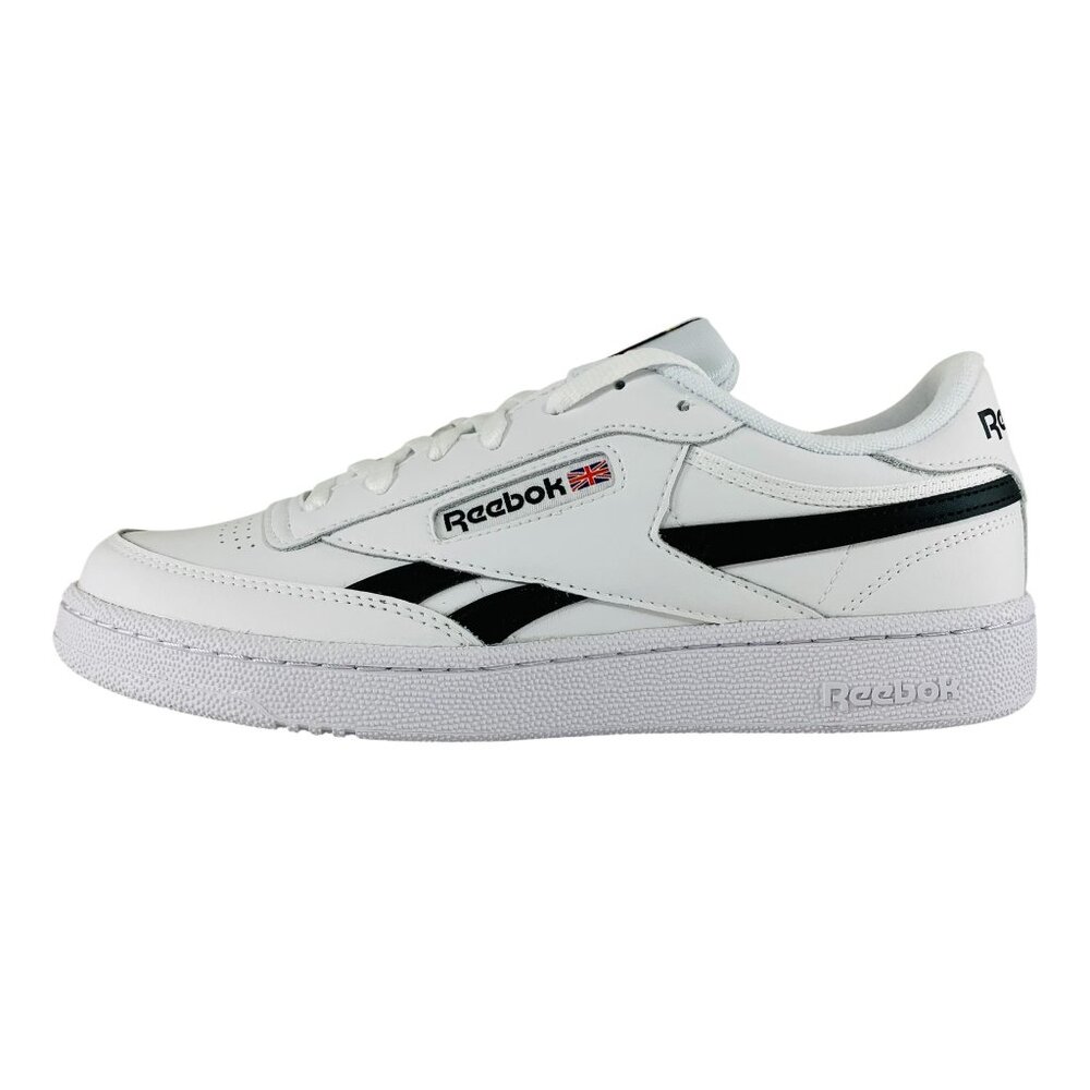 Reebok Club C Revenge White Black Sneakers Men's Shoes 100032883